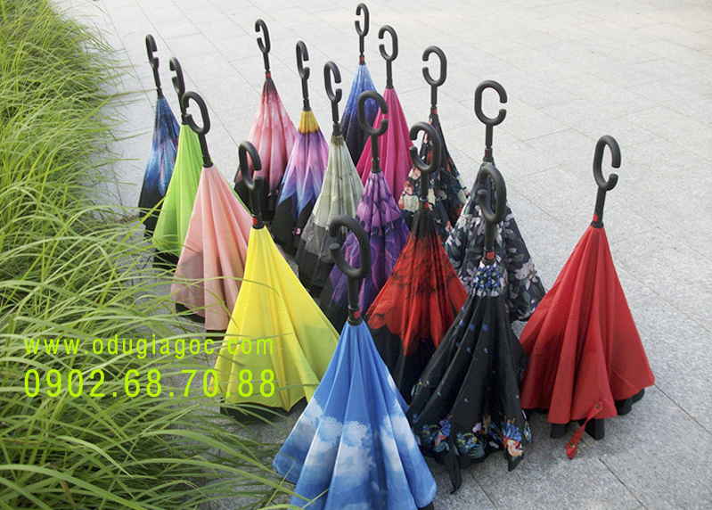 Ô cầm tay gập ngược, một thiết kế đột phá – Ô đẹp, dù đẹp, ô dù đẹp, ô dù việt, ô dù giá gốc 