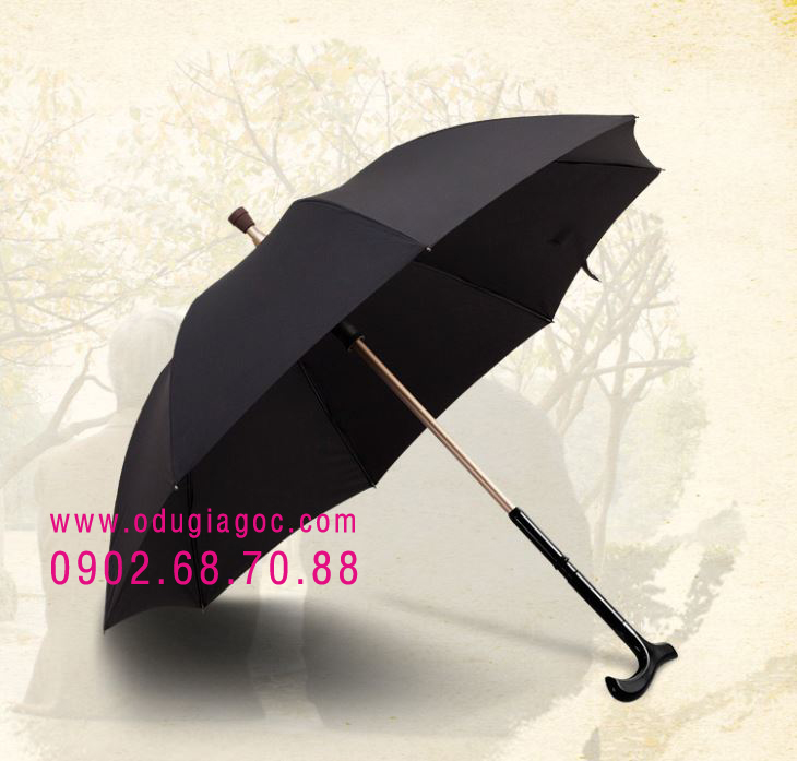 Chiếc ô cầm tay đặc biệt cho người già – Ô đẹp, dù đẹp, ô dù đẹp, ô dù việt, ô dù giá gốc 